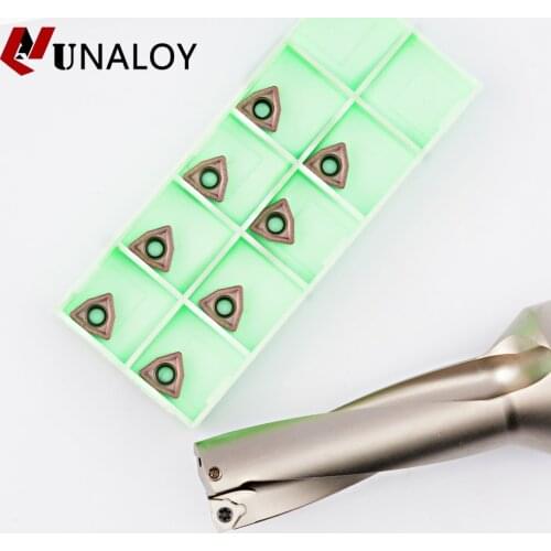 UNALOY WC Series Drill Bites Metal Drill Bites Inser Drill 13mm-50mm Depth 2D 3D 4D 5D Indexable U Drill Machinery,Lathes,CNC