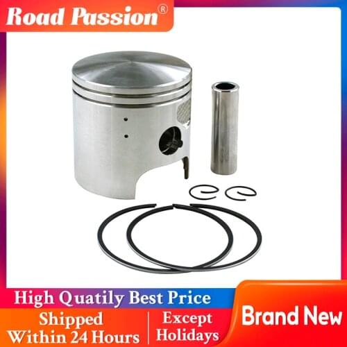 Road Passion Motorcycle Parts Piston Rings Kit 66~67mm for Kawasaki KDX200 KDX 200 1989-2006 13008-1116 13001-1317