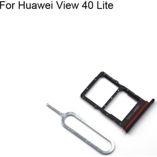 1PC For Huawei View 40 Lite Tested Good Sim Card Holder Tray Card Slot For Huawei View40 Lite Sim Card Holder