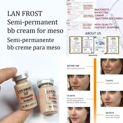1pcs Korean BB Cream skin Glow Stayve Meso White Brightening Semi-permanent Serum Whitening Acne Anti-Aging foundation cream
