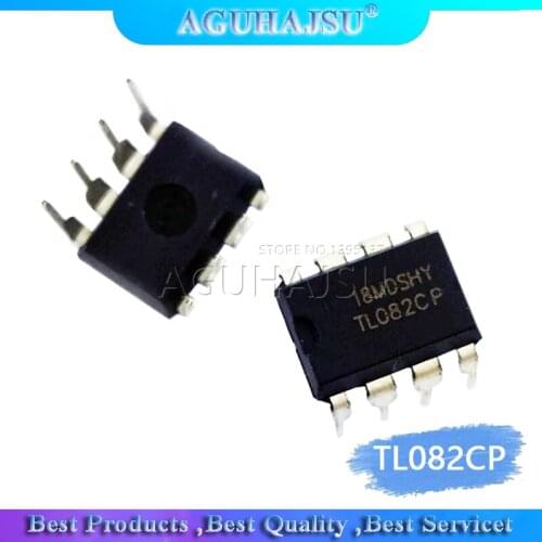 10pcs TL082CP TL082 TL082CN Dual Op Amp Dual Op Amp In-Line DIP-8