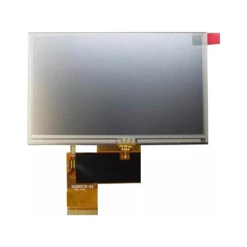 100% original test LCD SCREEN AT050TN33 V.1 5 inch+Touchpad