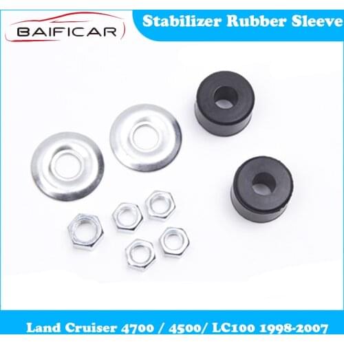Baificar Brand New Genuine Front Rear Stabilizer Rubber Sleeve Balance Rubber Pad for Land Cruiser 4700 / 4500/ LC100 1998-2007