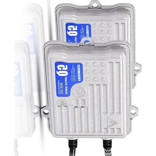 1/2PCS 55W AC 12V Fast Bright HID Ignition Block Quick Start Slim Xenon Ballast for Car Headlight Xenon Conversion Kit