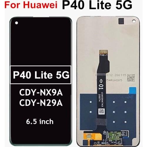 6.5 inch For Huawei P40 Lite 5G Global CDY-NX9A CDY-N29A Lcd Display Touch Screen Digitizer Assembly for Huawei P40 Lite 5G LCD
