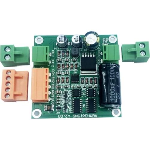 DC motor driver 12/24/36V 360W high-power DC motor driver board/module H-bridge forward and reverse can be full PWM