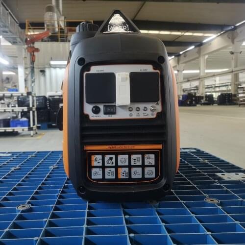 Electric Start 240v ac 2kW Silent Gasoline Inverter Generator