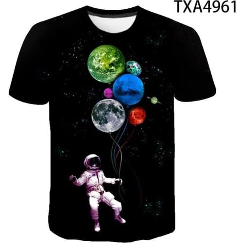 Universe Planet Space Galaxy 3D T-shirt Men Women Children T shirt 3D Print Star Sky Cool Tees Clothes for teenagers Tops