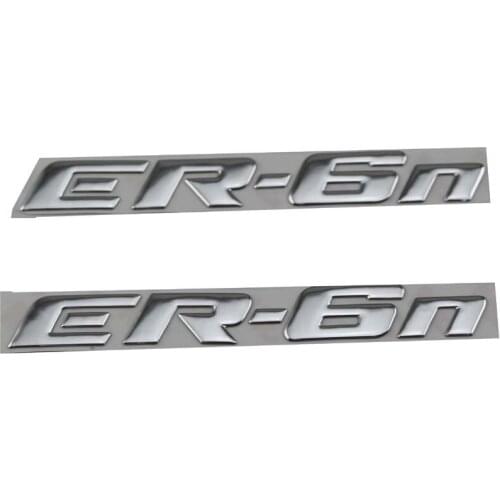 KODASKIN Motorcycle Emblem 3D Raised Sticker decals for ER-6N 2pieces