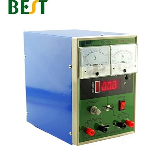 BEST 1502T DC Power Supply Device 15V2A Communications Test Mobile Signal Phone Repair Adjustable Regulated Power Supply