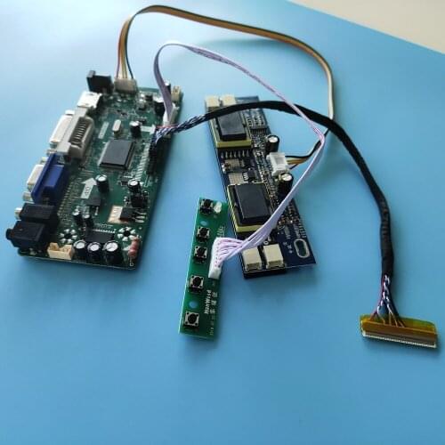 Kit for M236H1-L03 LVDS 4 lamps 1920X1080 HDMI Driver 23.6" 30pin Controller board VGA DVI M.NT68676 DIY Screen Panel
