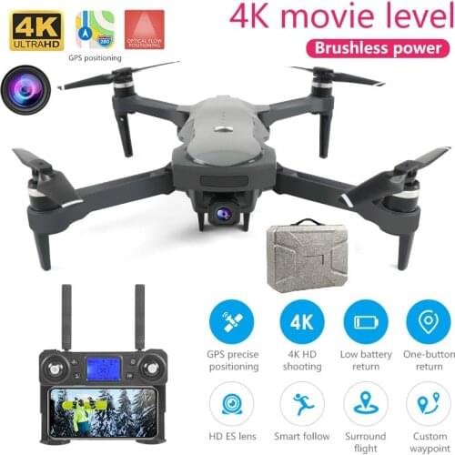 New Drone K20 With Brushless Motor 5g Gps 4k Hd Dual Camera Professional Foldable Quadcopter Rc Long Range 1800m Toys For Girls