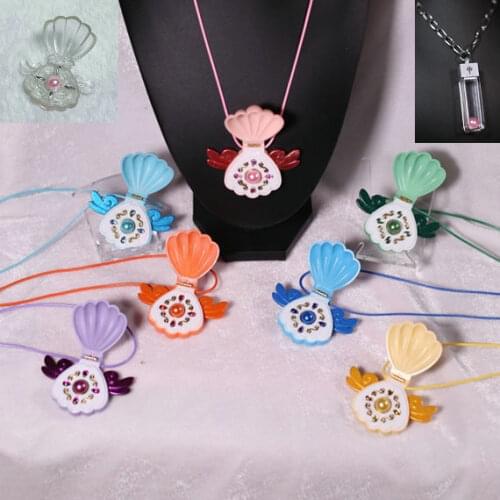Mermaid Melody Pichi Pichi Pitch Lucia Nanami Rina Toin Hanon Hosho Cosplay pearl shell Necklace Resin