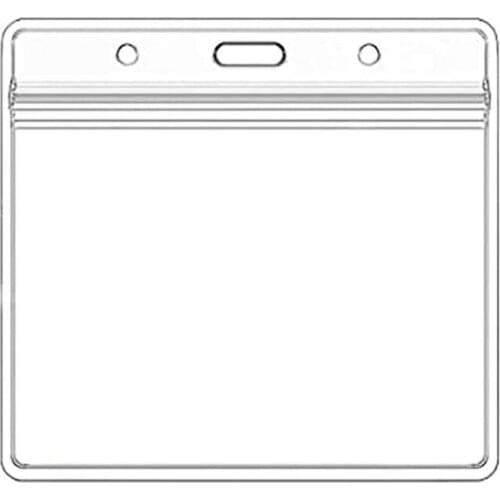 Transparent Vaccination Card Protector 4 X 3" Immunization Record Vaccine Protection Cards Holder Clear Vinyl Plastic Sleeve