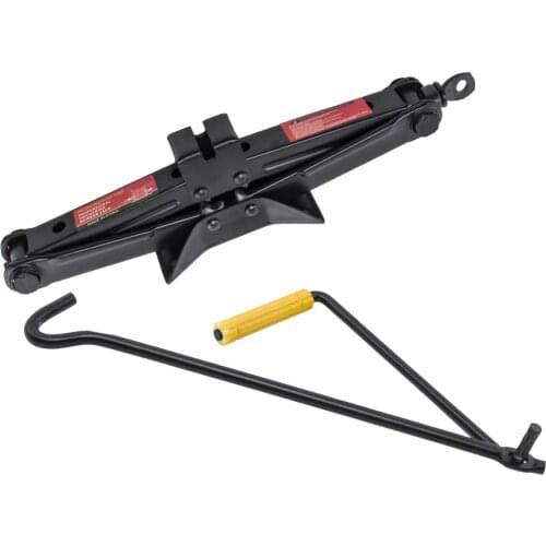 Folding 2 Ton Scissor Jack w/ Handle Repair Tire Tool for Car Van