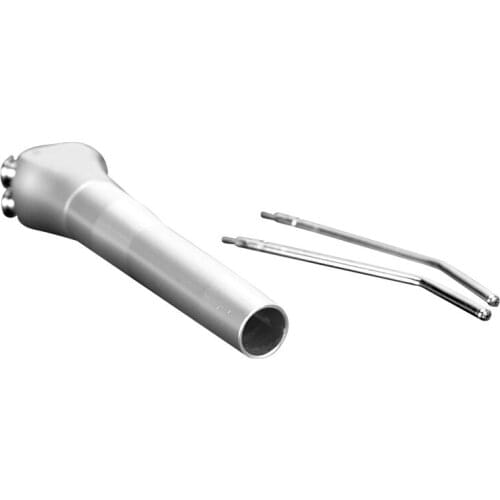 Dental 3 Way Air Water Spray Triple Syringe Handpiece with 2 Nozzles Tips Tubes