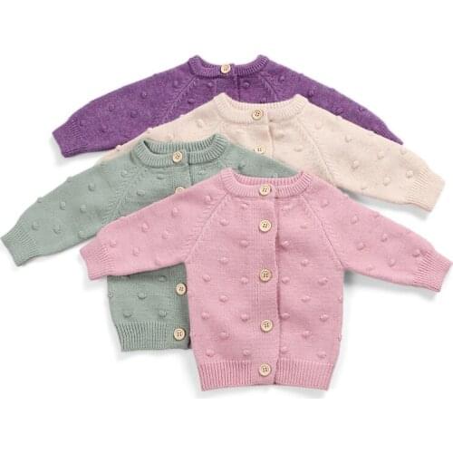 Kaiya Angel Winter Kids Children Girl Boy Clothing O-Neck Sweater Soft Wool Knitted Single Breasted Unisex Cardigans Fashion New