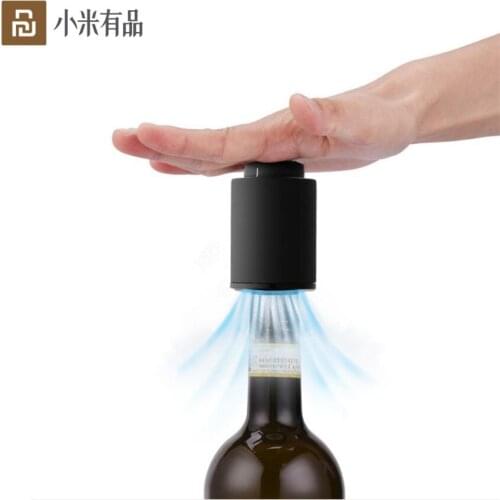 Youpin Silicone Vacuum Wine Bottle Stopper Sealed Storage Vacuum Memory Wine Stopper Electric Stopper Wine Corks