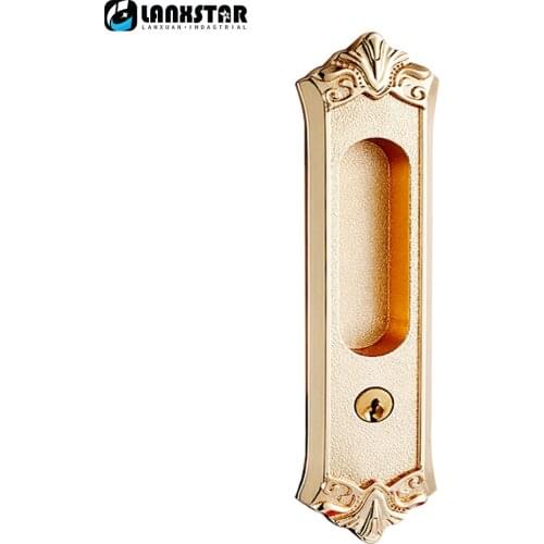 Lanxstar Sliding Door Lock Push Pull Hook Lock Invisible Door Locks Kitchen Bathroom Bedroom Balcony Invisible Lock