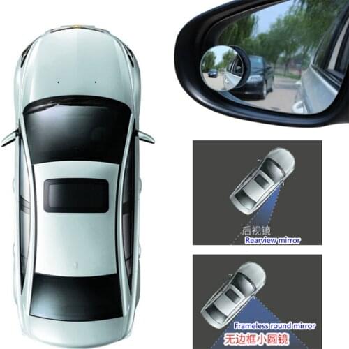 1 Pair Car Round Convex Blind Spot Mirror For Mini Cooper R52 R53 R55 R56 R58 R59 R60 R61 Paceman Ryman clubman