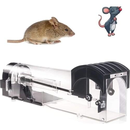 1 Pcs Mouse Trap Cage Catch Mice Safe Rodent Control Mousetrap Pest Reject Repeller Ant Mouse Rat Catcher