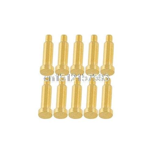 10 Pcs Spherical Tipped Spring Loaded Probes Testing Pins