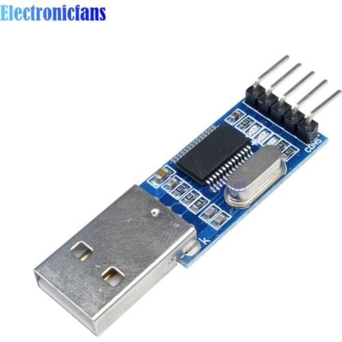10PCS USB To Serial TTL USB-TTL Module Adapter PL2303HX Auto Converter Microcontroller With Flexible Cover 3.3V/5V For Arduino