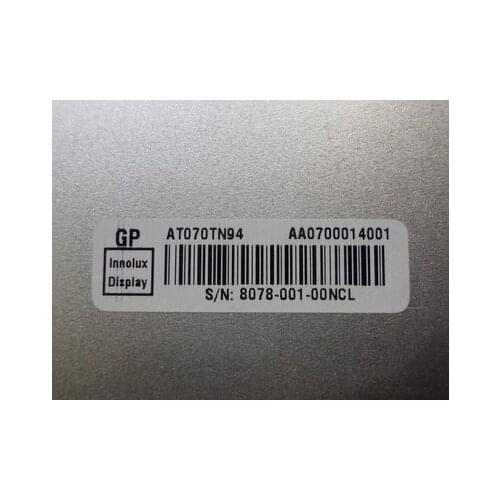 100% original new Innolux 7'' inch AT070TN94 car DVD super bright LCD screen