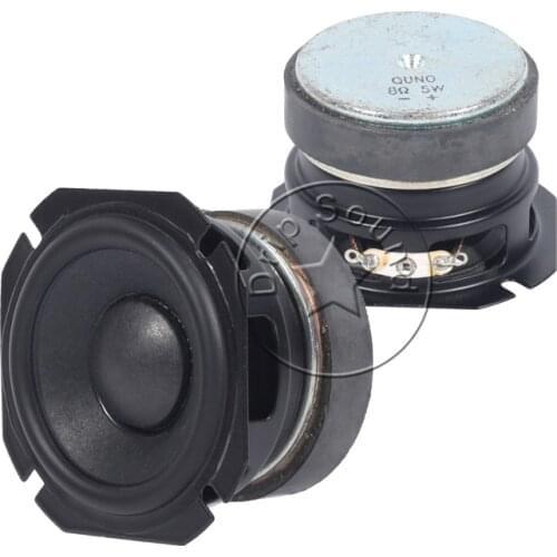 2pcs 2" inch 8Ohm 8Ω 5W Full Range Audio Speaker Woofer Stereo Loudspeaker #CWF