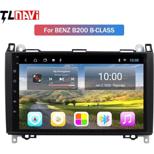 2G RAM Car Multimedia Player Android 10 GPS Autoradio For Mercedes Benz B W245 B150 B160 B170 B180 B200 B55 2004-2012