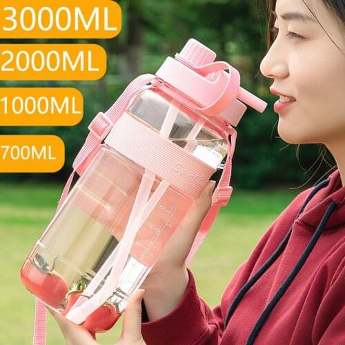 700ml 1000ml Sports Bicycle Bottle Sport Drinking Water Bottle for Bike Outdoor BPA Free Sport Drinking Bottle for Water 2L 3L