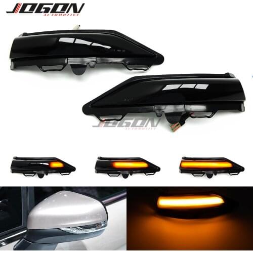 For Ford Fiesta MK7 VII 2019 2020 / UK MK8 VIII Dynamic Turn Signal Light LED Side Rearview Mirror Sequential Indicator Blinker