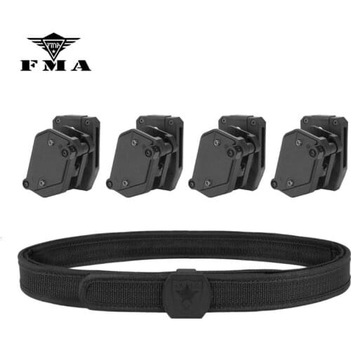 FMA IPSC IDPA USPSA Tactical Belt & Magazine Pouch Set Competition Shooting Tactical Shooters Pistol Race Master
