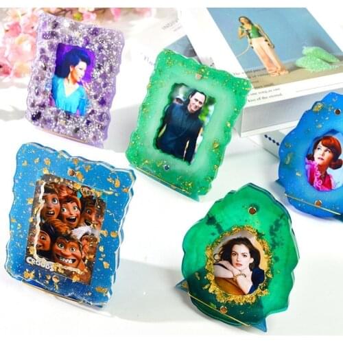 Photo Frame Silicone Mold for UV Resin Epoxy DIY Child Handmade 2020 New Top Quality