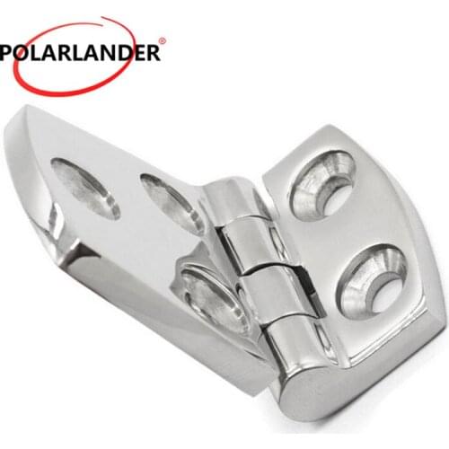 1 Piece Five Holes Hardware for Boat Marine 361 Stainless Steel Short Side Door Stamp Hinge