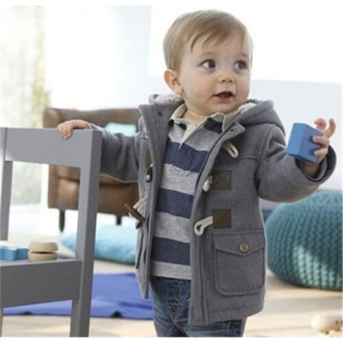 Infant Baby Jacket 2020 Autumn Winter Jacket For Baby Coats Kids Warm Hooded Outerwear Coat For Baby Boys Clothes Newborn Jacket