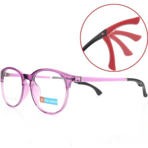 Lightweight Round Eyeglasses Frames Men Women Fashion Replaceable Glasses TR90 Ultralight Eye Myopia Prescription Eyeglasses
