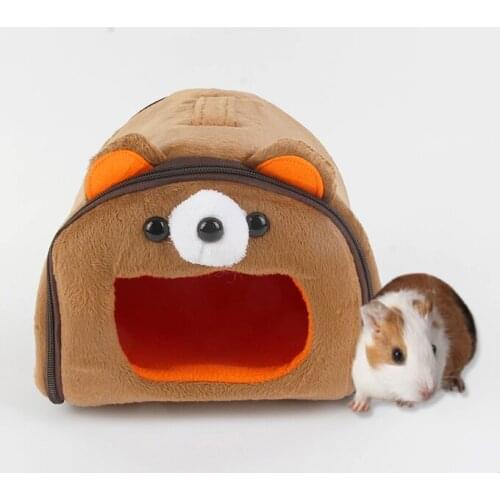 Cute pet Small Animal Rabbit Guinea Pig Hamster house winter warm squirrel hedgehog chinchilla House cage Nest Hamster accessory
