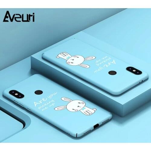 Cartoon Cute Case For Xiaomi Mi A2 8 Lite Mi 9 SE Mi9 Transparent Coque Hard PC Cover Phone Case For Xiaomi Redmi 5 Plus 6 Pro