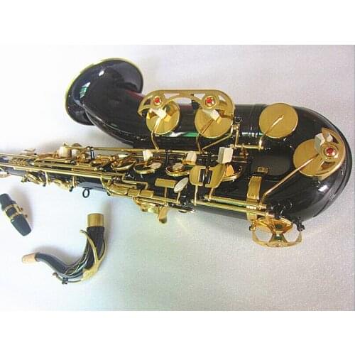 New Tenor Saxophone High Quality Sax B flat tenor saxophone playing professionally paragraph Music Black Saxophone free shipping