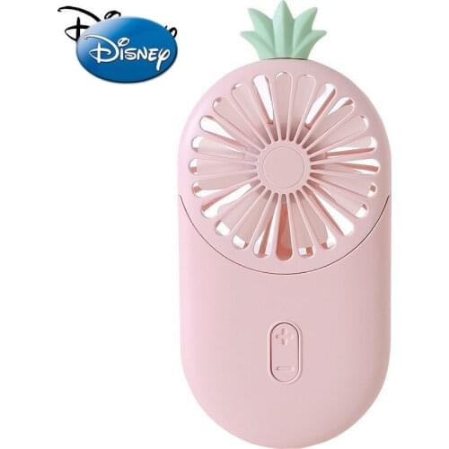 Disney cartoon handheld portable cartoon cute student fan mini usb charging ultra-thin large capacity small fan