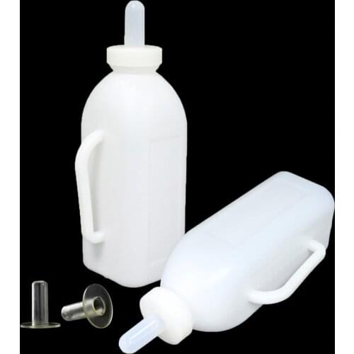 Cattle Sheep Goat feeding Bottle With Nipple Cattle Pigs Dogs Cats Burdock Feeder Farm Animal Livestock Feed Supplies