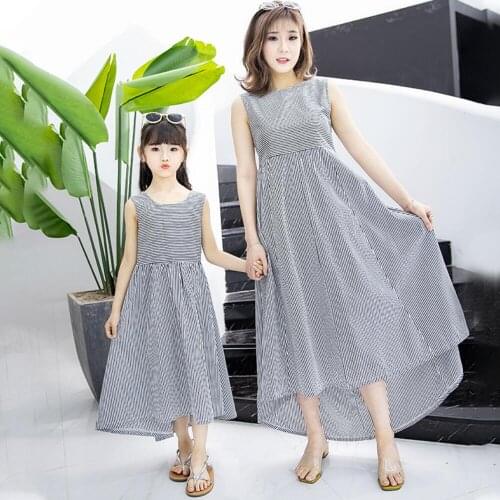 SHENGMEIHAO Matching Dresses For Mom And Daughter