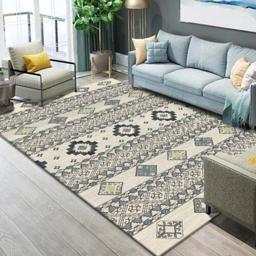Nordic Bohemia carpet Moroccan style geometric area rugs living room bedroom sofa kids room parlor anti-slip hallway floor mat