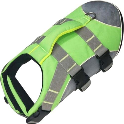 Dog Life Jacket Safety Clothing Pet Swimming Clothes French Bulldog Dogs Jacket Summer Beach Diving Strong Vest