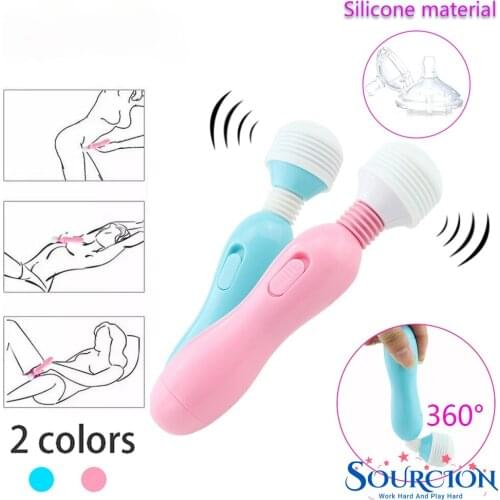 Sourcion Vibrators Magic Wand Vibrators Massager Bullet Vibrator Clitoris Body Massager Adult dildo Sex Toys for Women adult toy