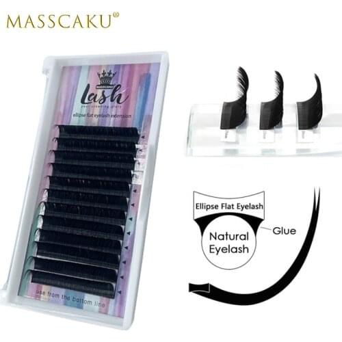 High-quality C/D curl faux mink softer false mink volume lashes flat matte eyelashes for Individual Lash Salon and Makeup