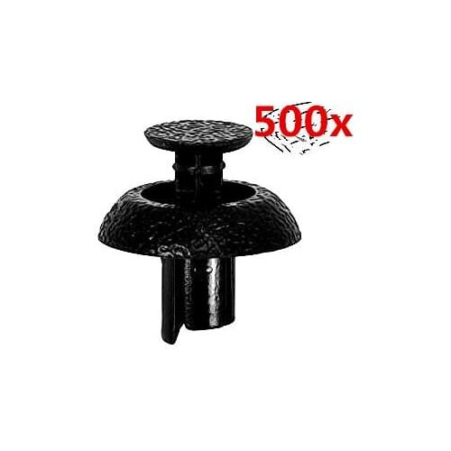 500 pcs Grille Push-Type Retainer Clips 90467-07211 for LS460 For Corolla Avalon Scion tC 2010-2014