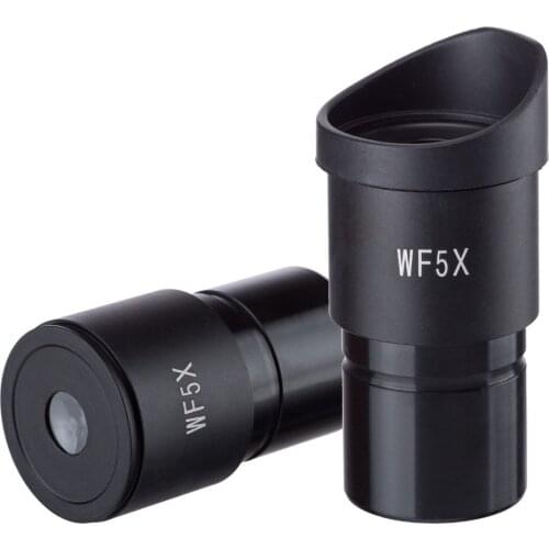 AmScope Pair of WF5X Microscope Eyepieces (30mm) EP5X30