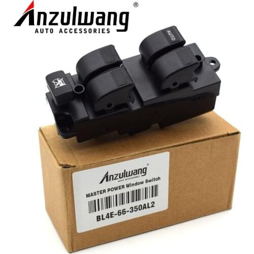 ANZULWANG BL4E-66-350AL2 BL4E66350AL2 BL4E-66-350A BL4E66350A Power Window Lifter Master Switch For Mazda 6 2003-2012